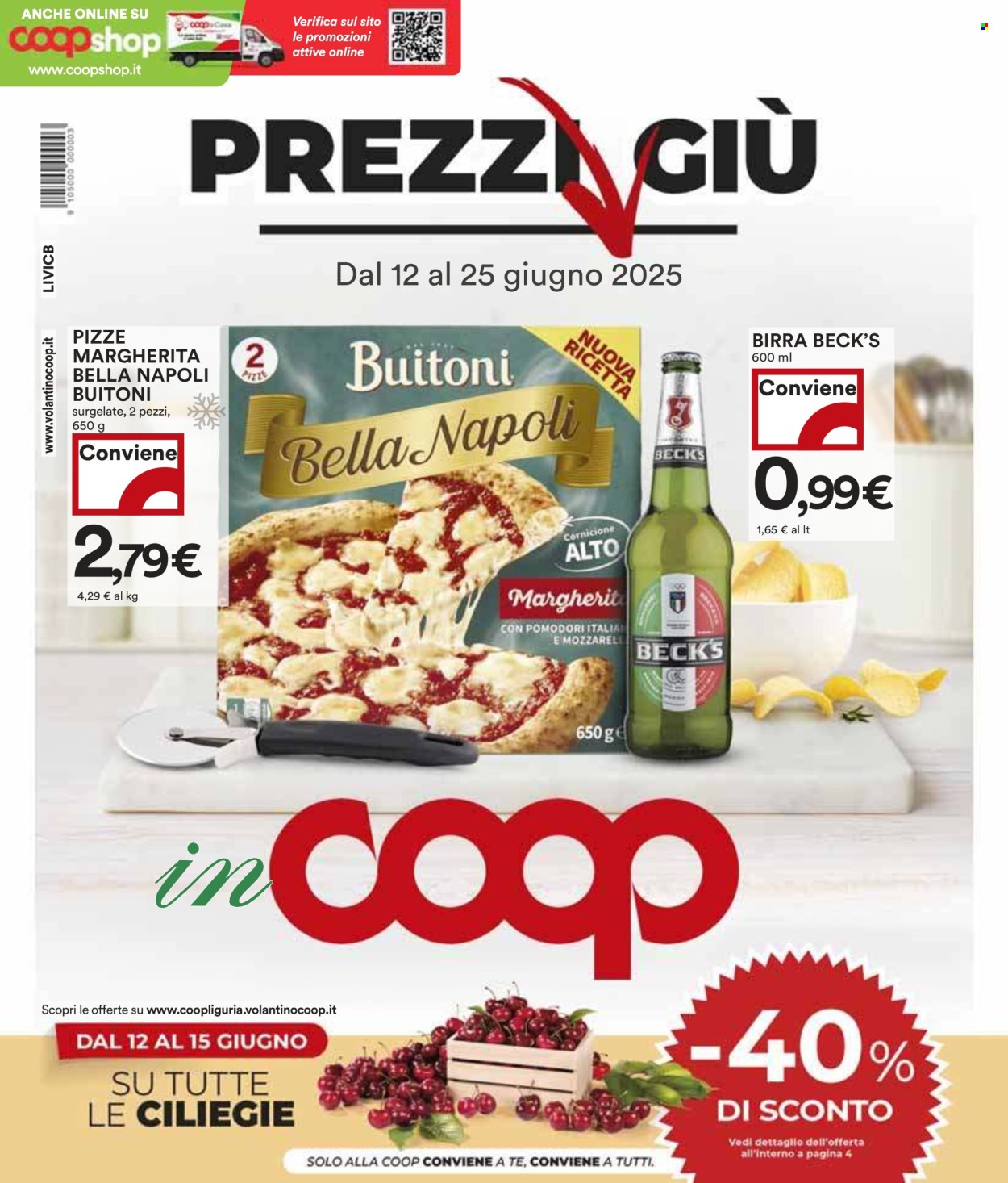 Volantino Coop - 12/6/2025 - 25/6/2025. Pagina 1