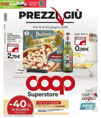 Volantino Coop - 12/6/2025 - 25/6/2025.