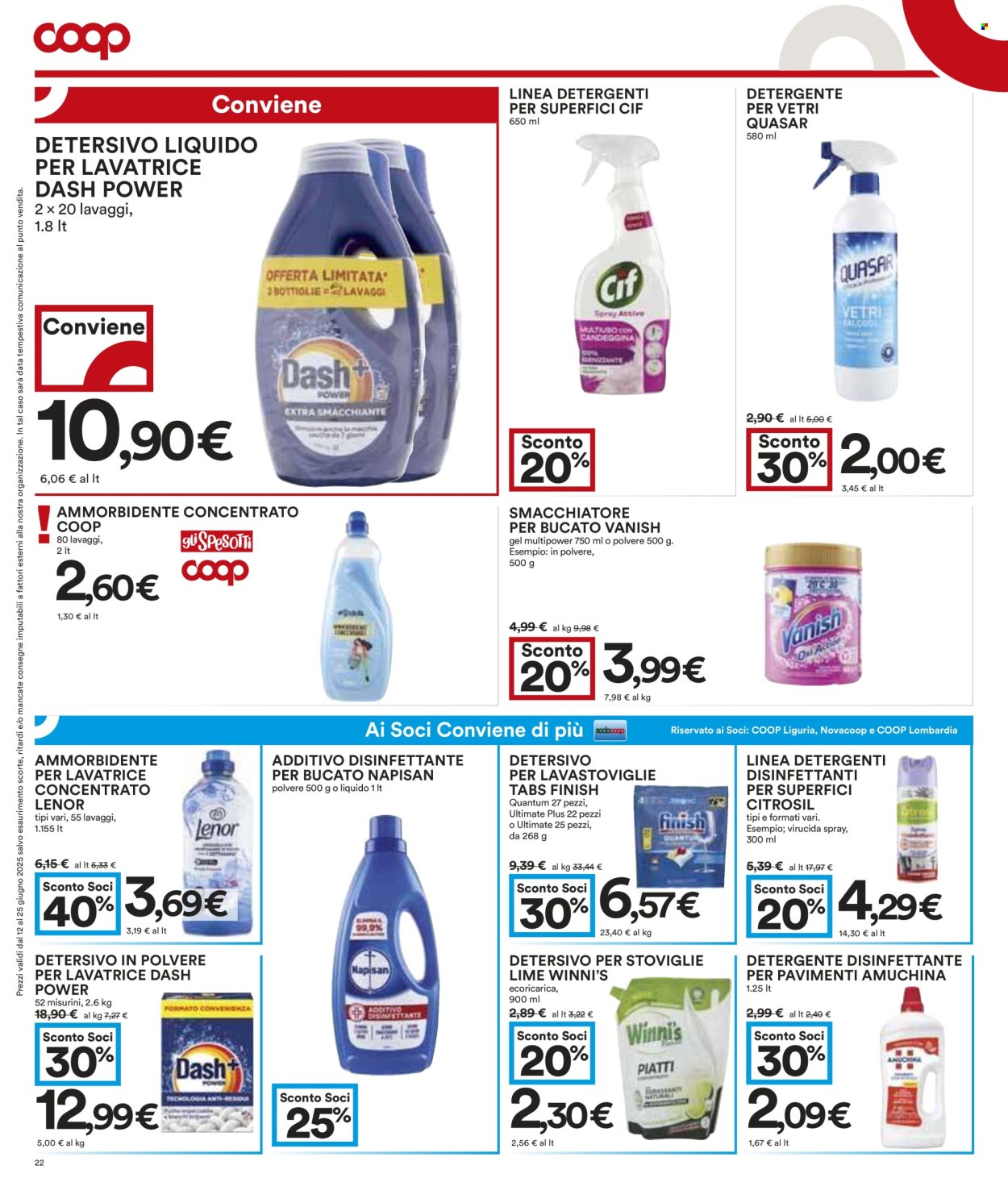 Volantino Coop - 12/6/2025 - 25/6/2025. Pagina 22