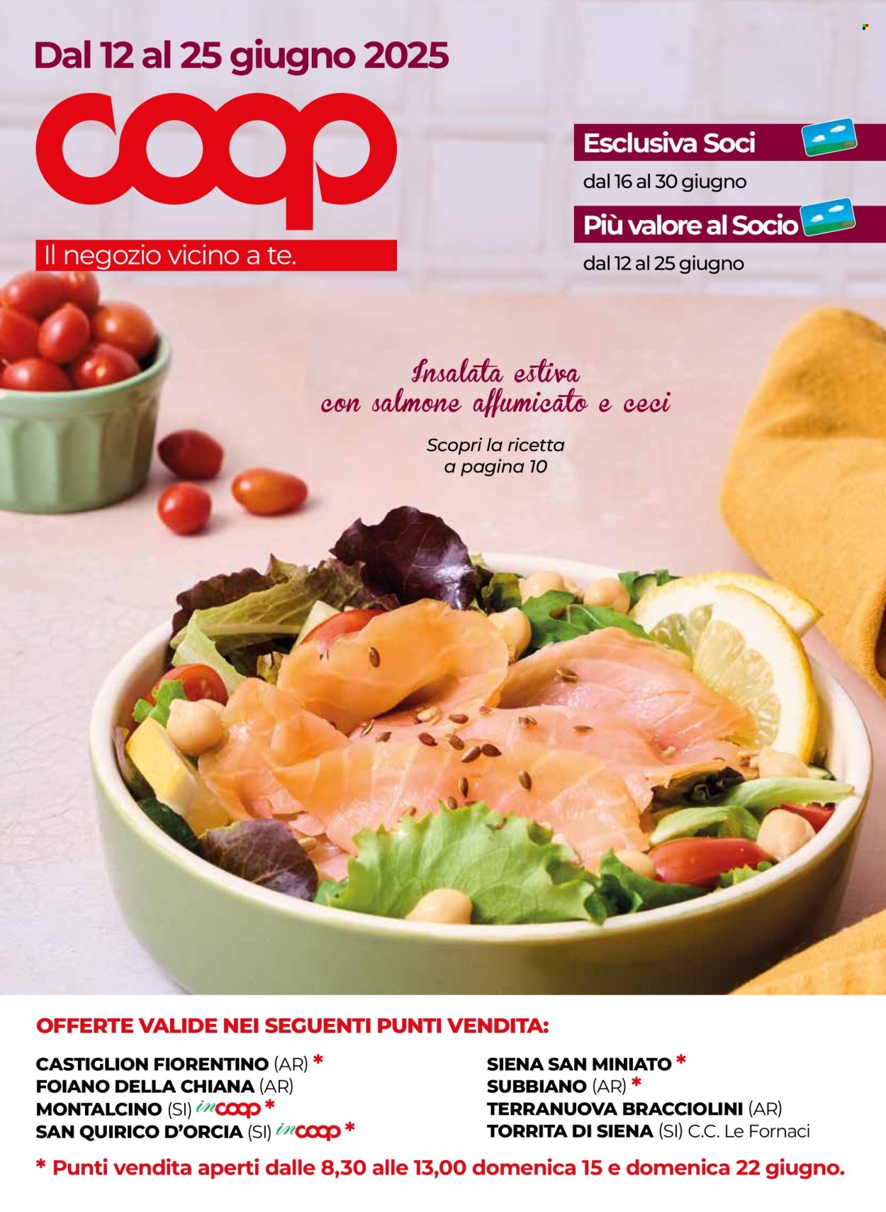 Volantino Coop - 12/6/2025 - 25/6/2025. Pagina 1