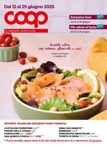 Volantino Coop - 12/6/2025 - 25/6/2025.