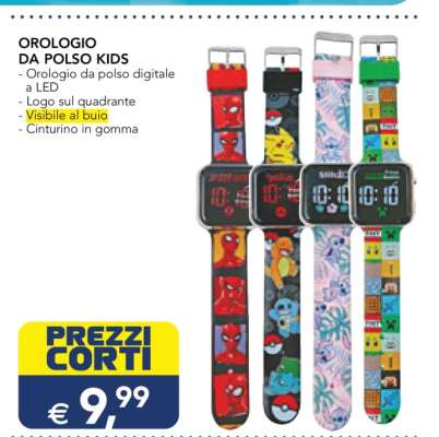 OROLOGIO DA POLSO KIDS
