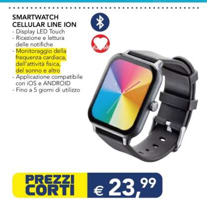 SMARTWATCH CELLULAR LINE ION