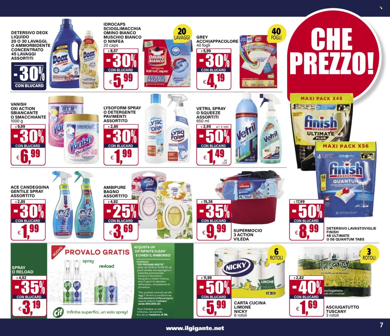 Volantino Il Gigante - 12/6/2025 - 25/6/2025. Pagina 7