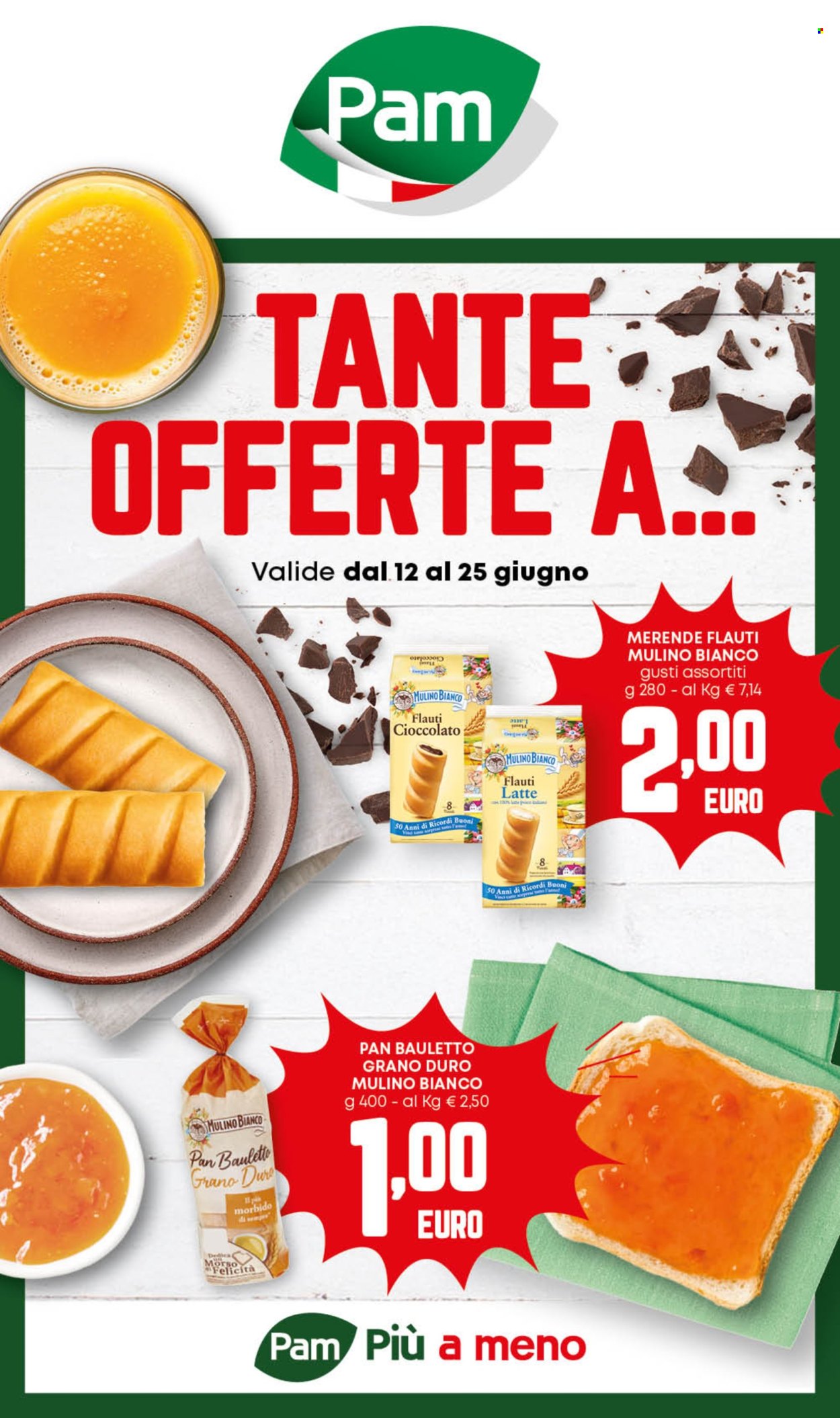 Volantino Pam Panorama - 12/6/2025 - 25/6/2025. Pagina 1