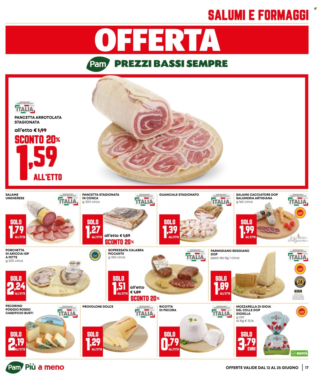 Volantino Pam Panorama - 12/6/2025 - 25/6/2025. Pagina 17