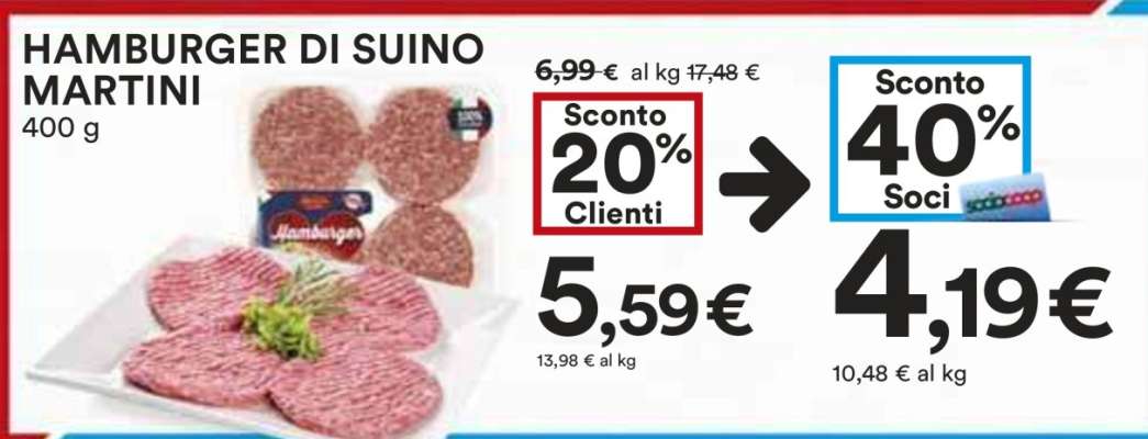 HAMBURGER DI SUINO MARTINI