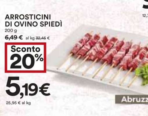 ARROSTICINI DI OVINO SPIEDÌ