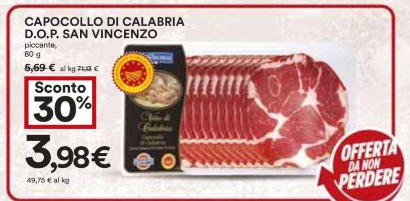 CAPOCOLLO DI CALABRIA D.O.P. SAN VINCENZO