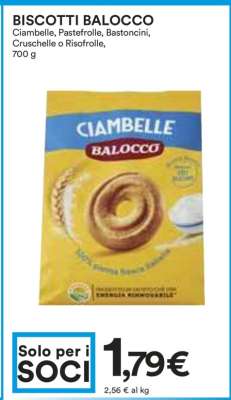 Biscotti Balocco