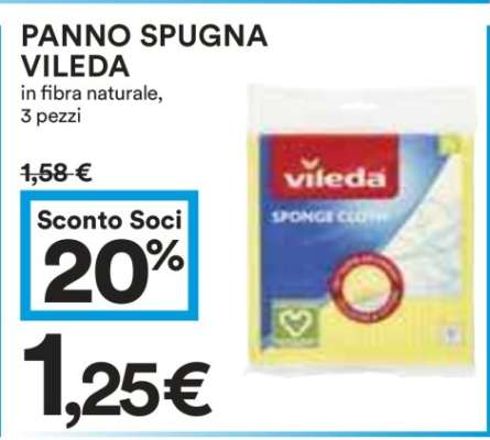 PANNO SPUGNA VILEDA