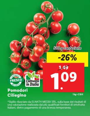 Pomodori Ciliegino