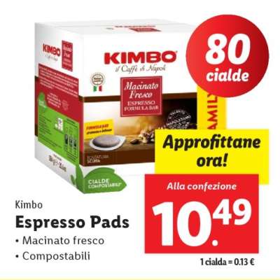 Kimbo Espresso Pads
