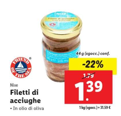 FILETTI DI ACCIUGHE