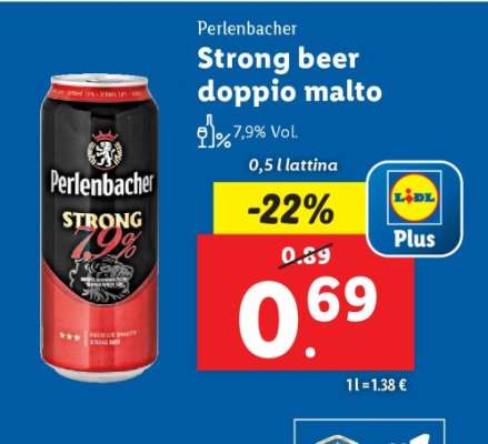 Perlenbacher Strong Beer Doppio Malto