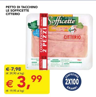 Petto di Tacchino Le Sofficette Citterio