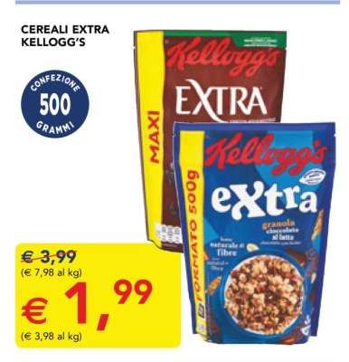 Cereali Extra Kellogg's