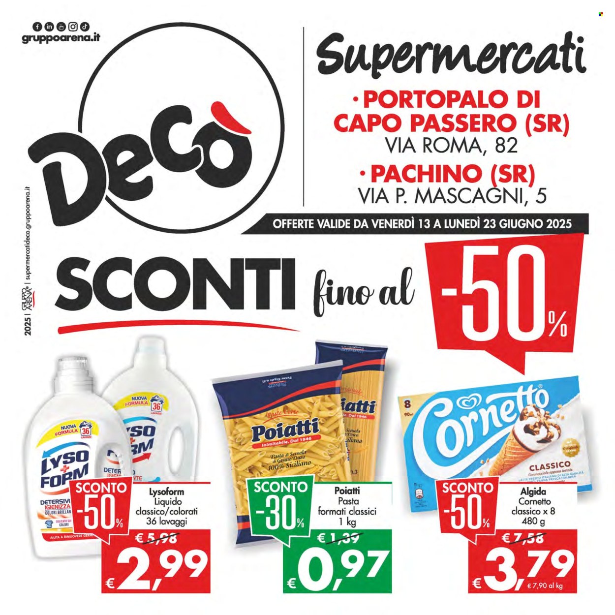 Volantino Deco - 13/6/2025 - 23/6/2025. Pagina 1