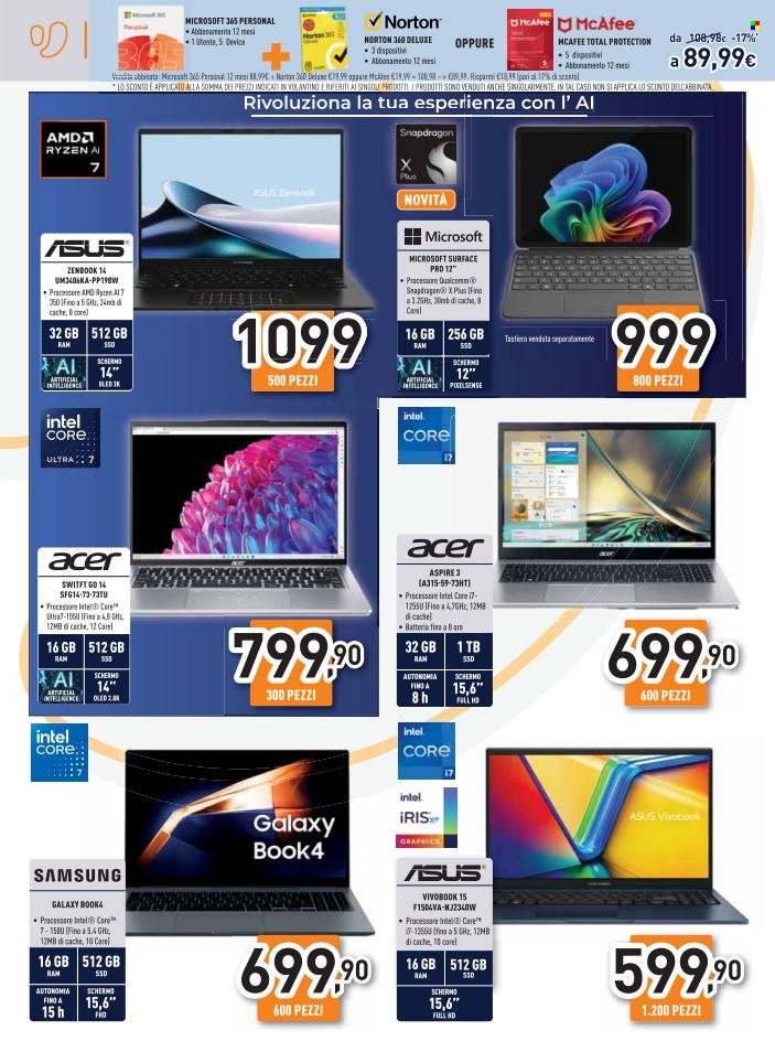 Volantino Unieuro - 12/6/2025 - 18/6/2025. Pagina 10