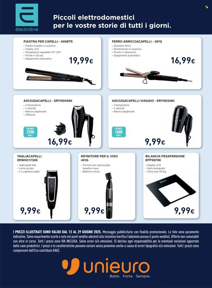 Volantino Unieuro - 12/6/2025 - 29/6/2025. Pagina 14