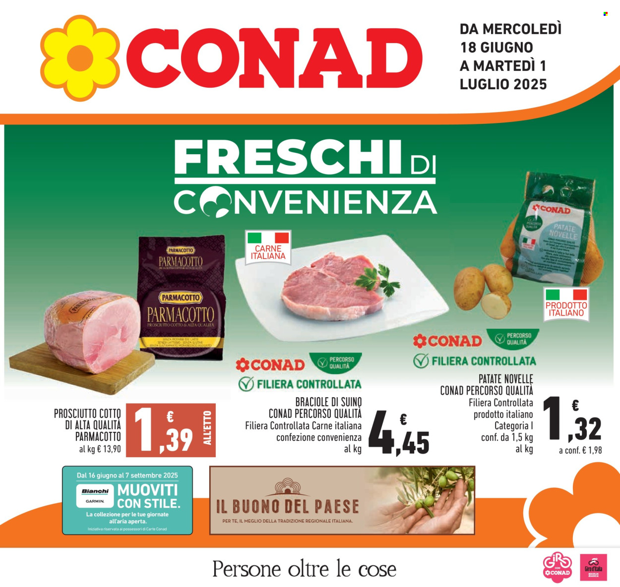 Volantino Conad - 18/6/2025 - 1/7/2025. Pagina 1