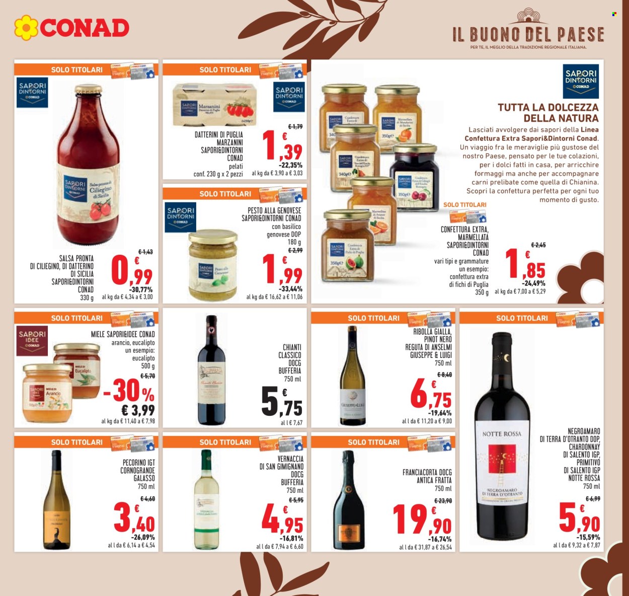 Volantino Conad - 18/6/2025 - 1/7/2025. Pagina 9