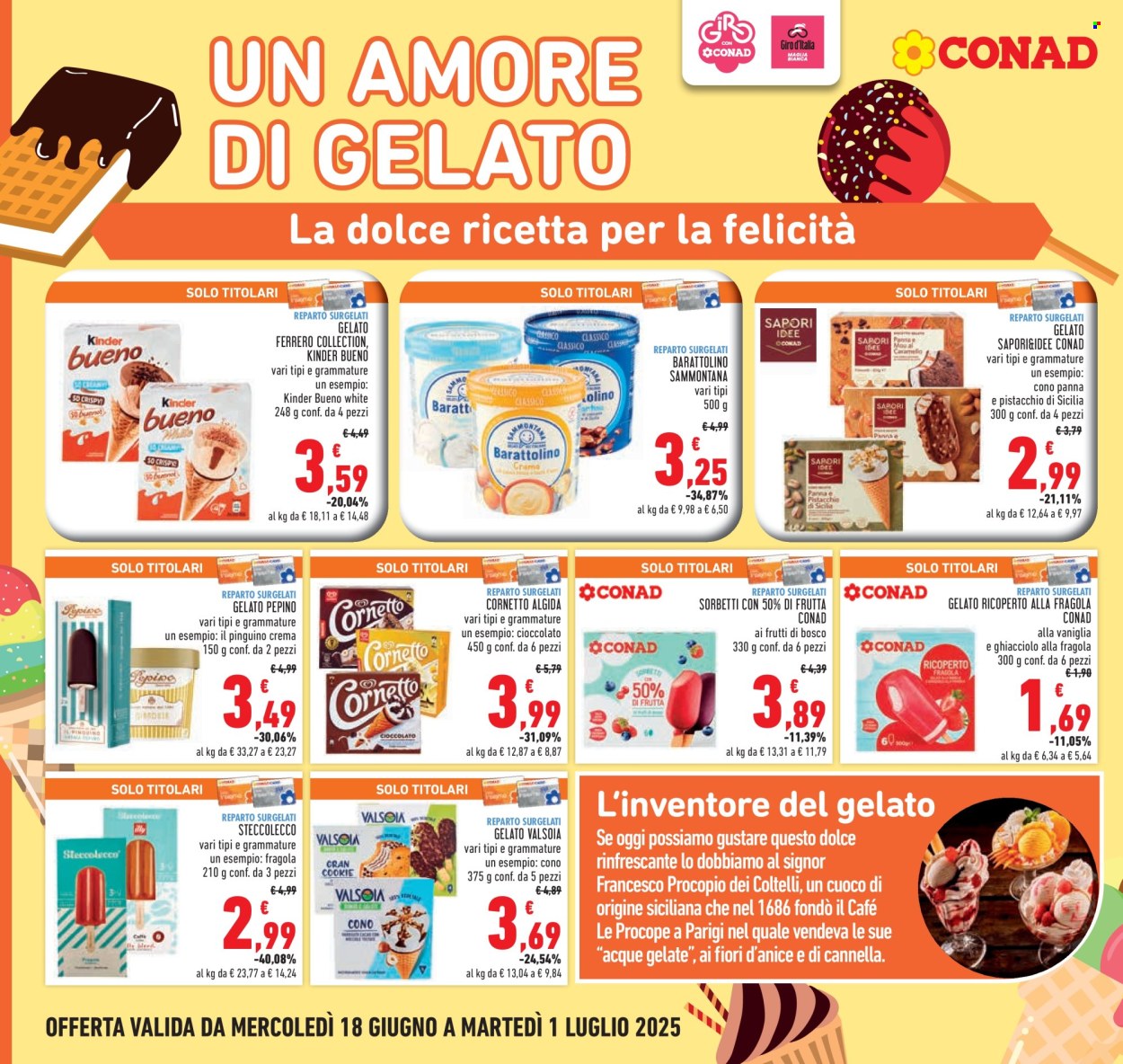 Volantino Conad - 18/6/2025 - 1/7/2025. Pagina 14