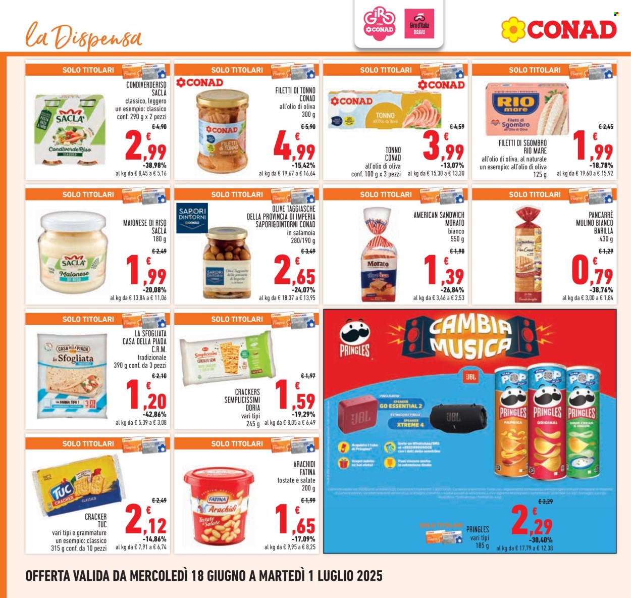 Volantino Conad - 18/6/2025 - 1/7/2025. Pagina 18
