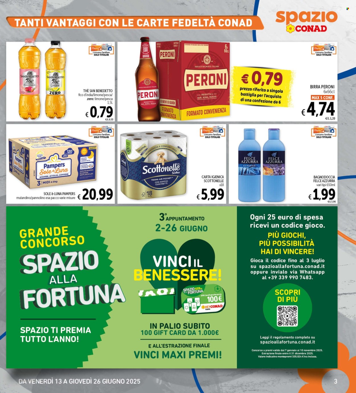 Volantino Spazio Conad - 13/6/2025 - 26/6/2025. Pagina 3
