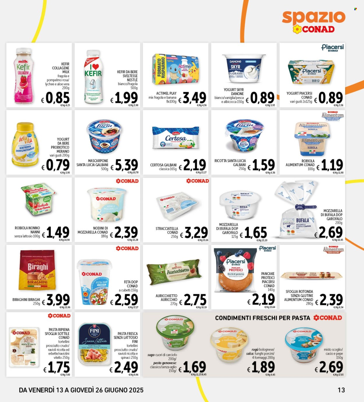 Volantino Spazio Conad - 13/6/2025 - 26/6/2025. Pagina 13