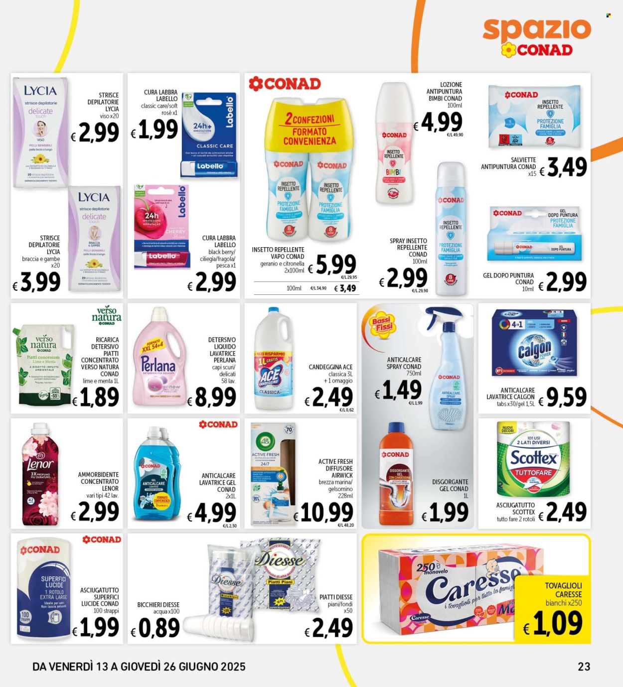 Volantino Spazio Conad - 13/6/2025 - 26/6/2025. Pagina 23