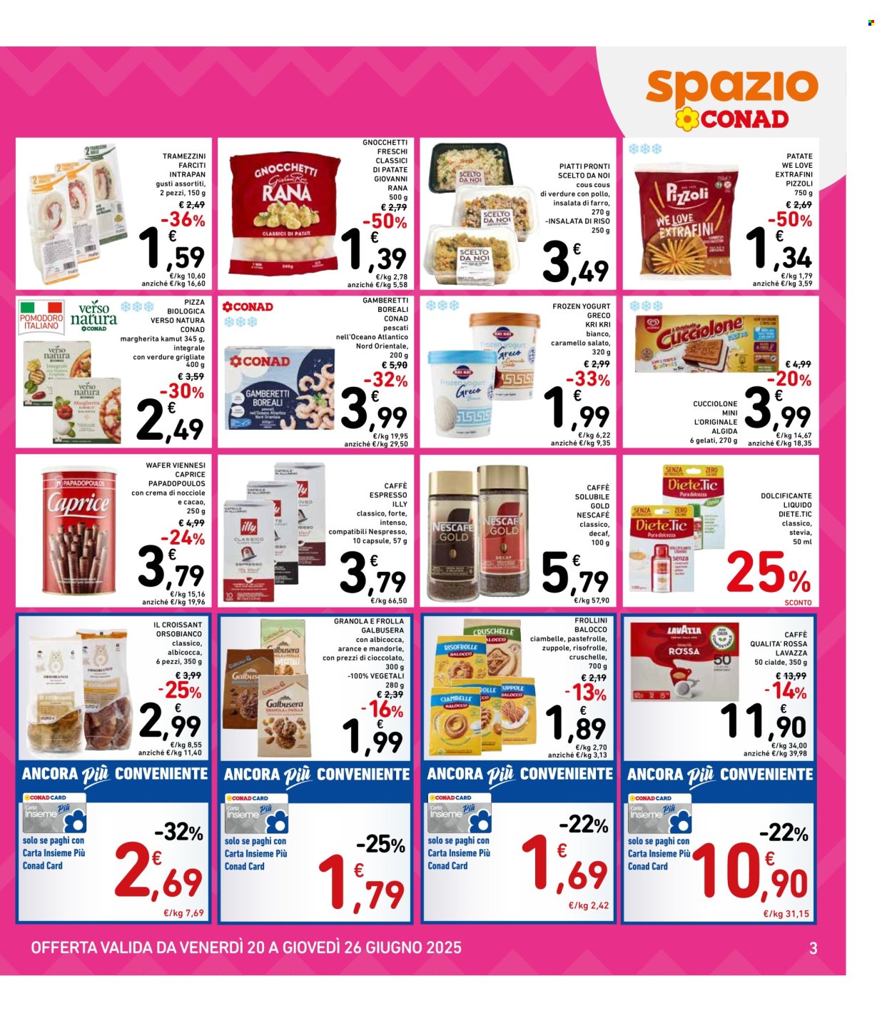 Volantino Spazio Conad - 20/6/2025 - 26/6/2025. Pagina 3