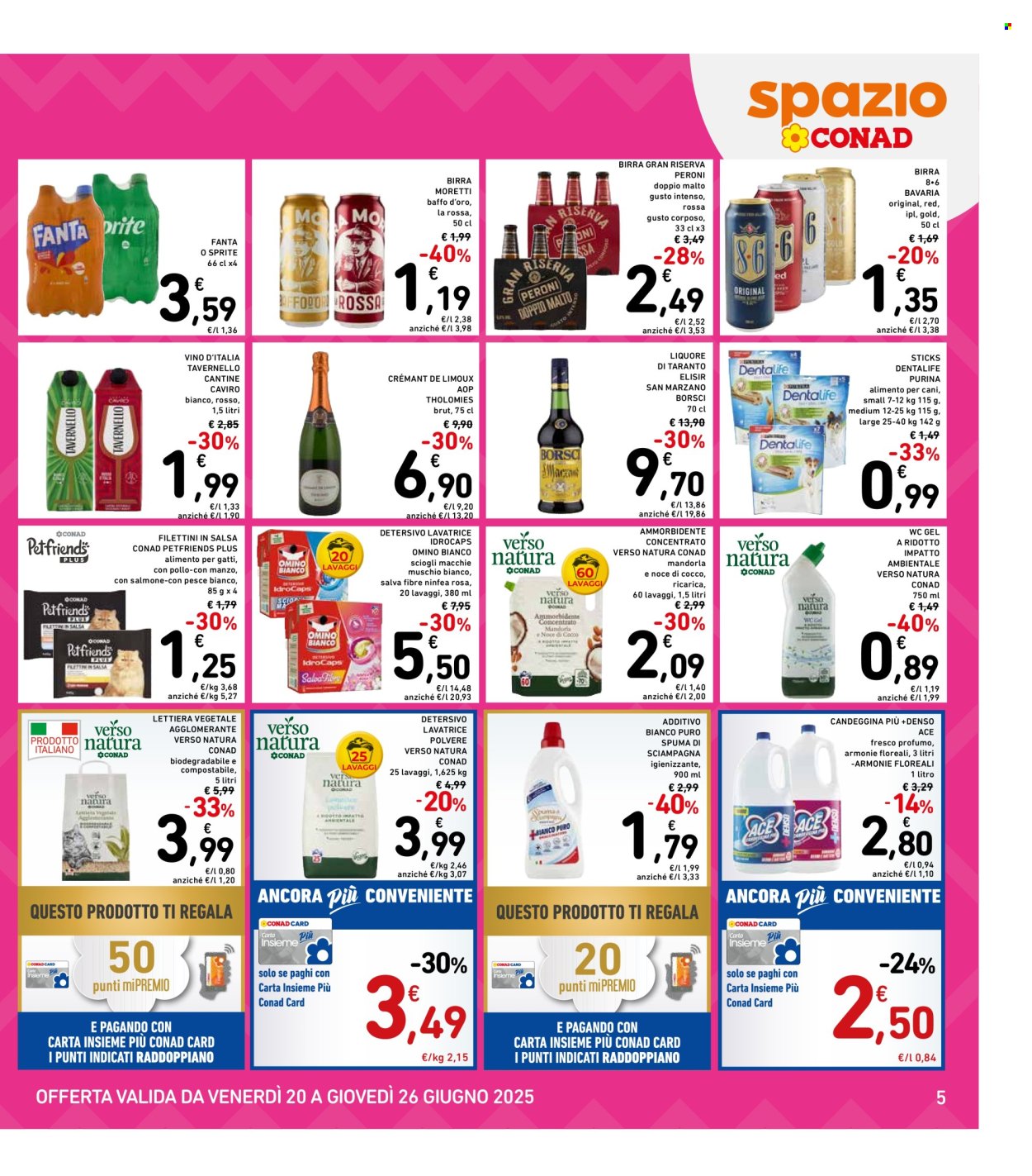 Volantino Spazio Conad - 20/6/2025 - 26/6/2025. Pagina 5
