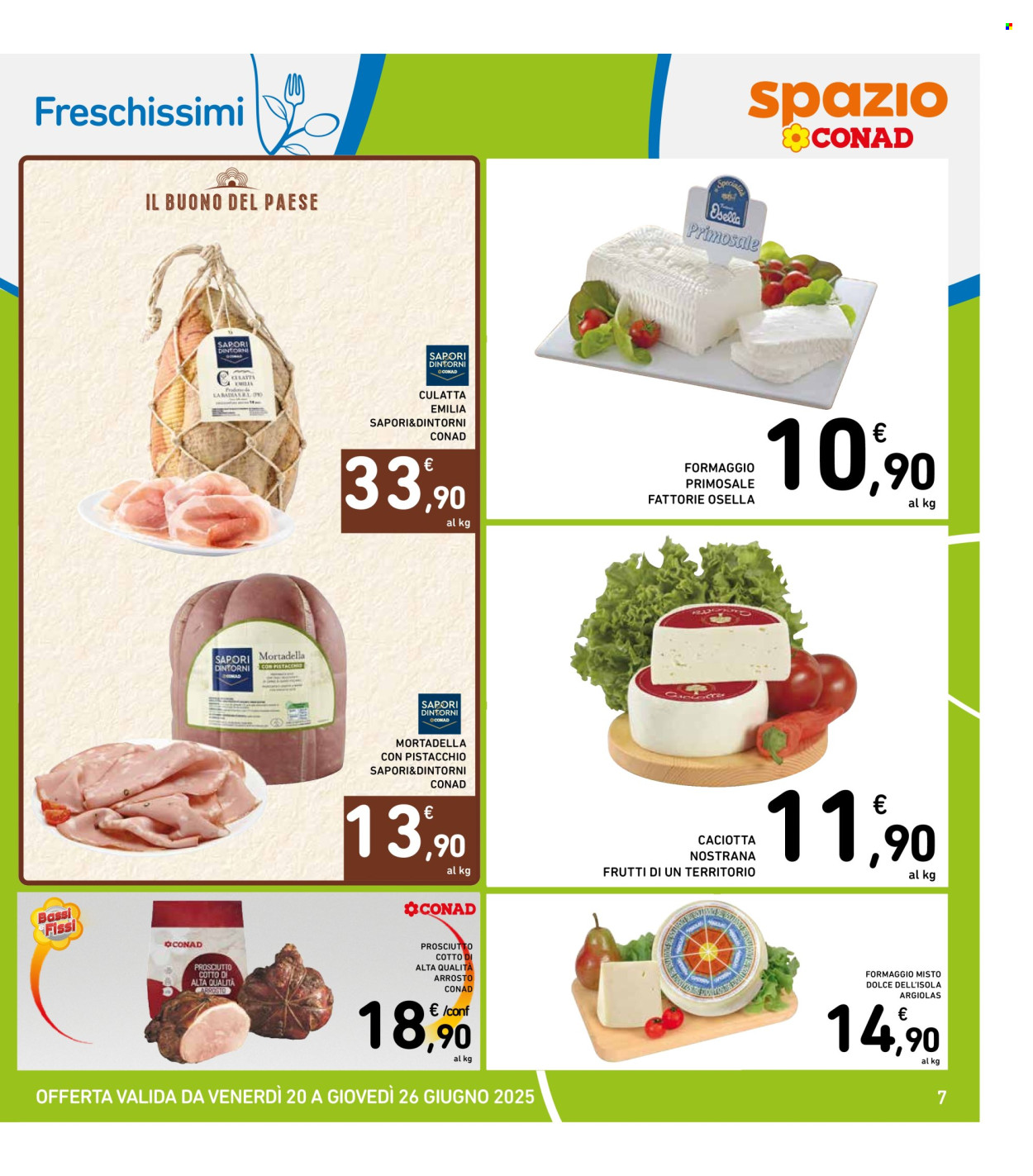 Volantino Spazio Conad - 20/6/2025 - 26/6/2025. Pagina 7
