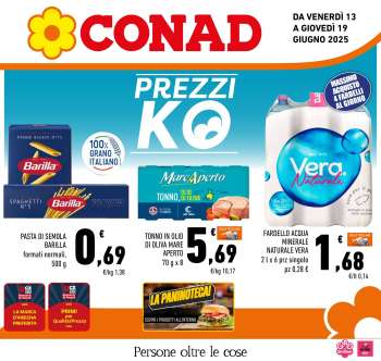 Volantino Conad - 13/6/2025 - 19/6/2025.