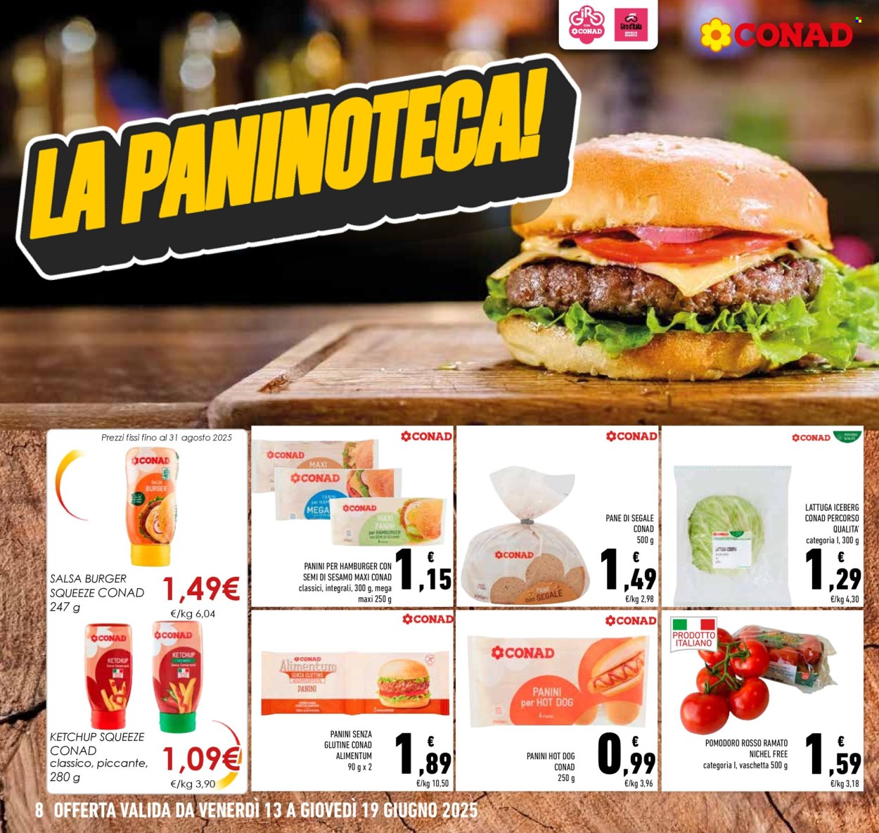 Volantino Conad - 13/6/2025 - 19/6/2025. Pagina 8