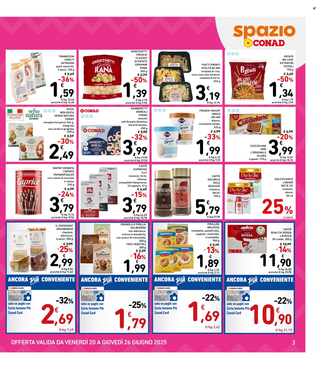 Volantino Spazio Conad - 20/6/2025 - 26/6/2025. Pagina 3