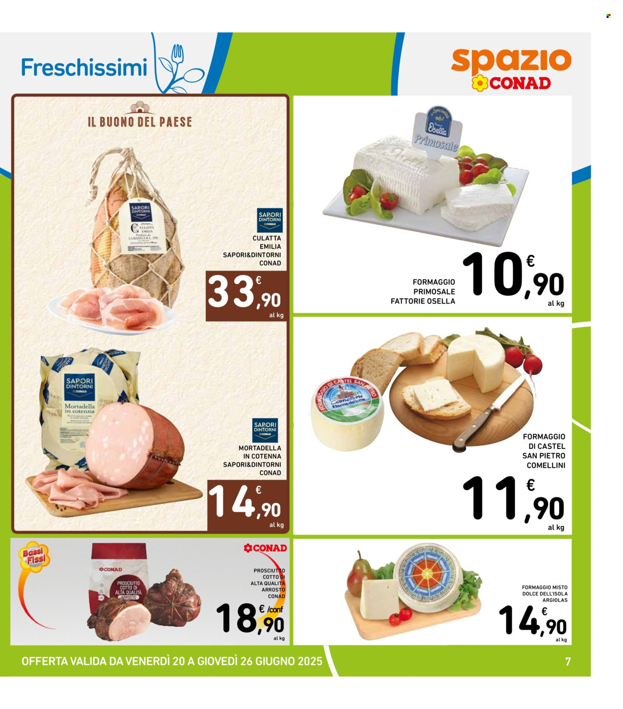 Volantino Spazio Conad - 20/6/2025 - 26/6/2025. Pagina 7