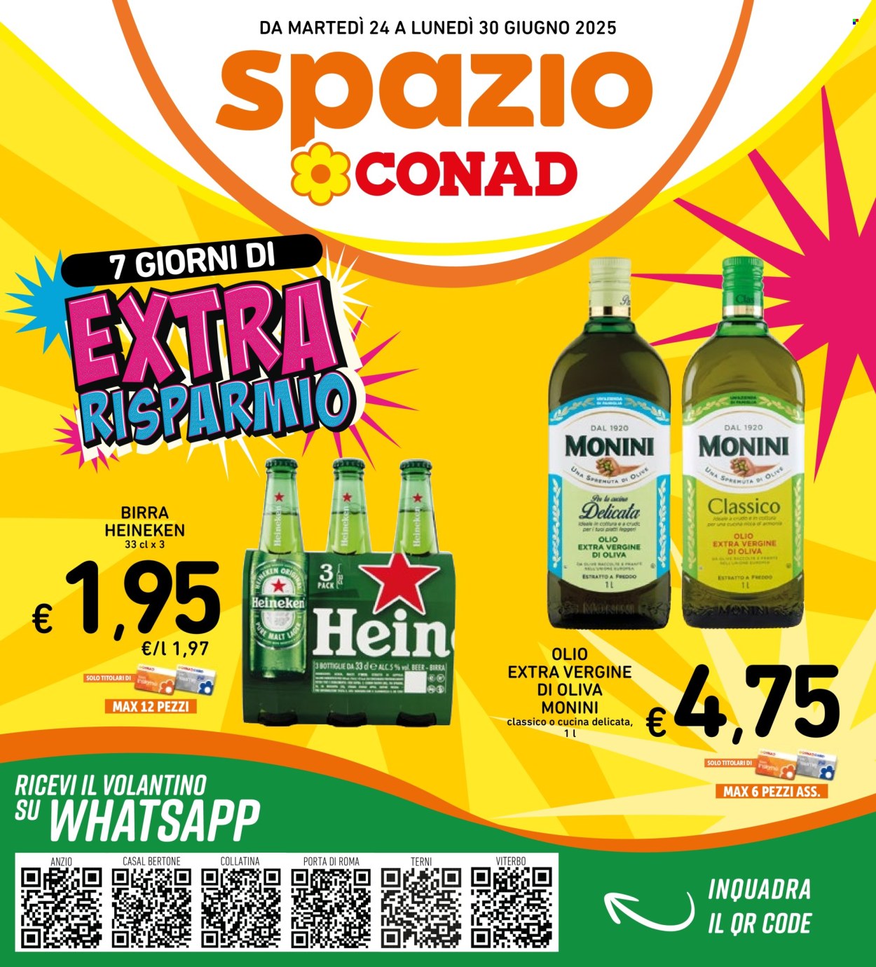 Volantino Spazio Conad - 24/6/2025 - 30/6/2025. Pagina 1