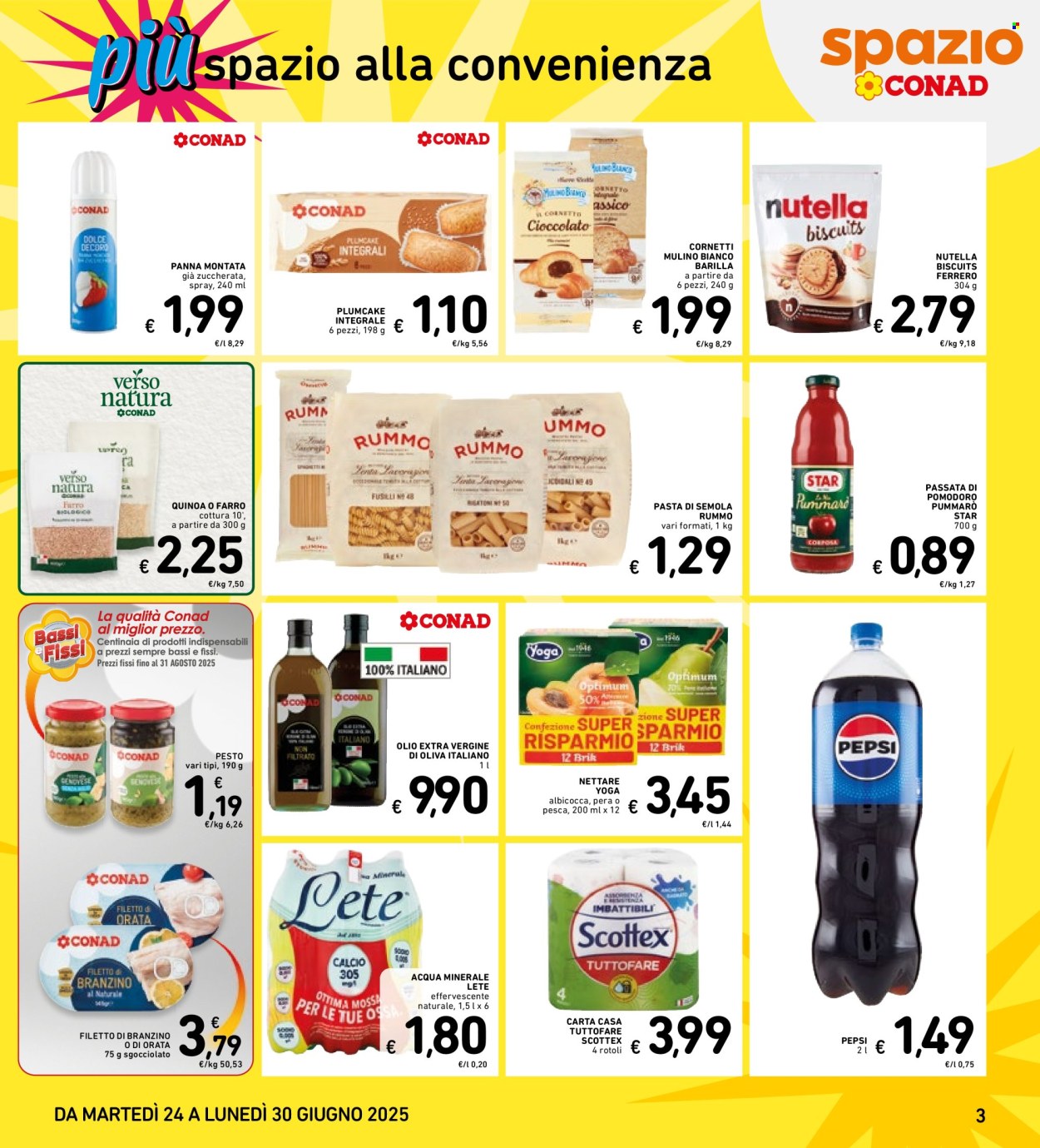 Volantino Spazio Conad - 24/6/2025 - 30/6/2025. Pagina 3