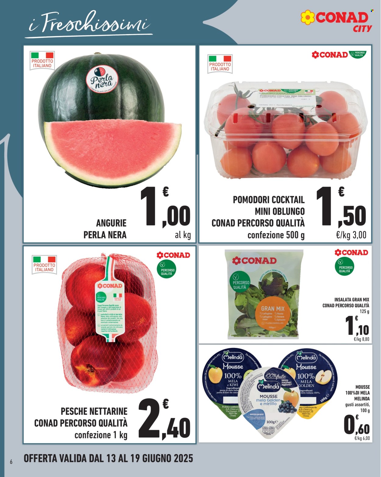 Volantino Conad - 13/6/2025 - 19/6/2025. Pagina 6