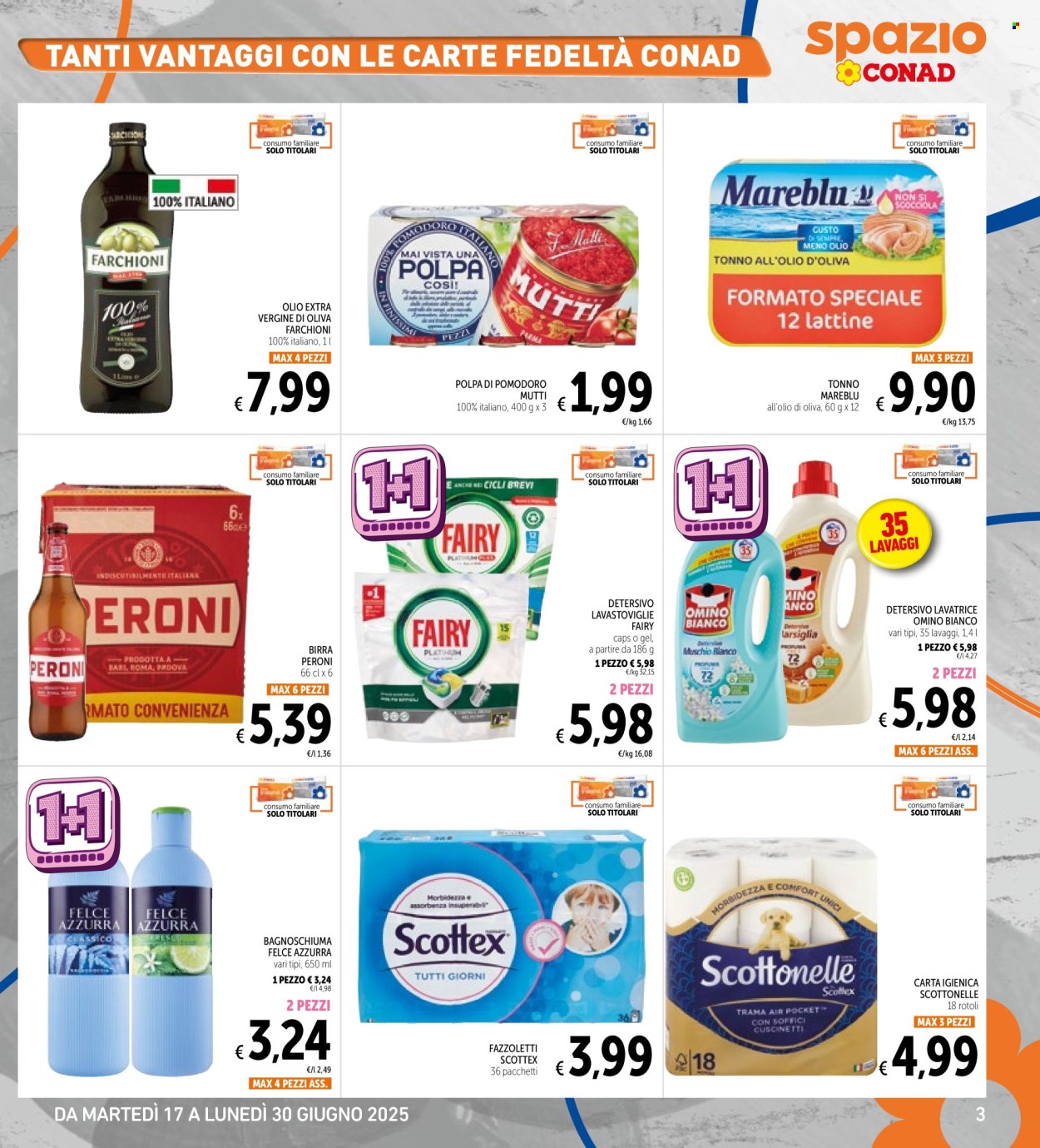 Volantino Spazio Conad - 17/6/2025 - 30/6/2025. Pagina 3