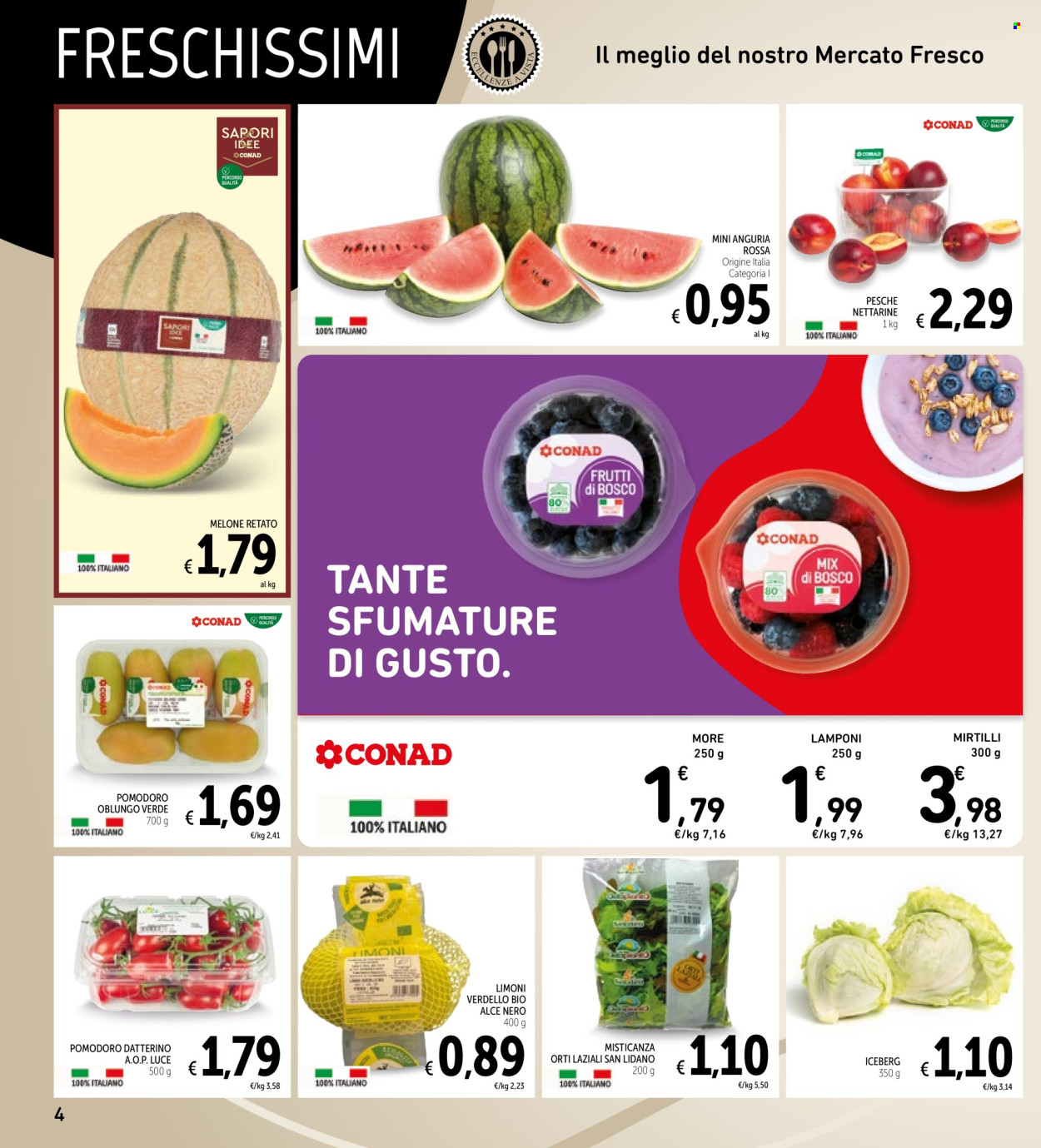 Volantino Spazio Conad - 17/6/2025 - 30/6/2025. Pagina 4