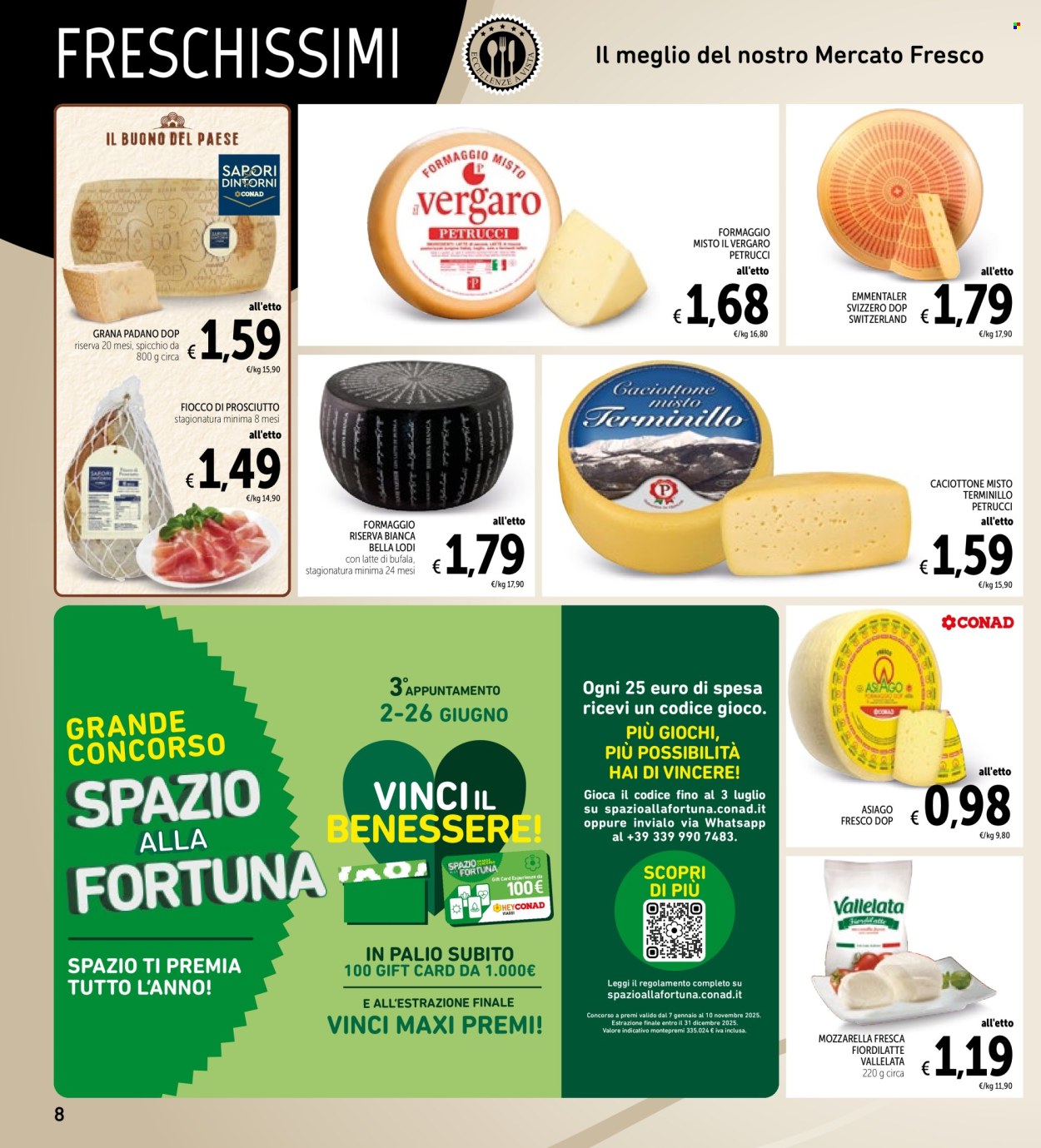 Volantino Spazio Conad - 17/6/2025 - 30/6/2025. Pagina 8