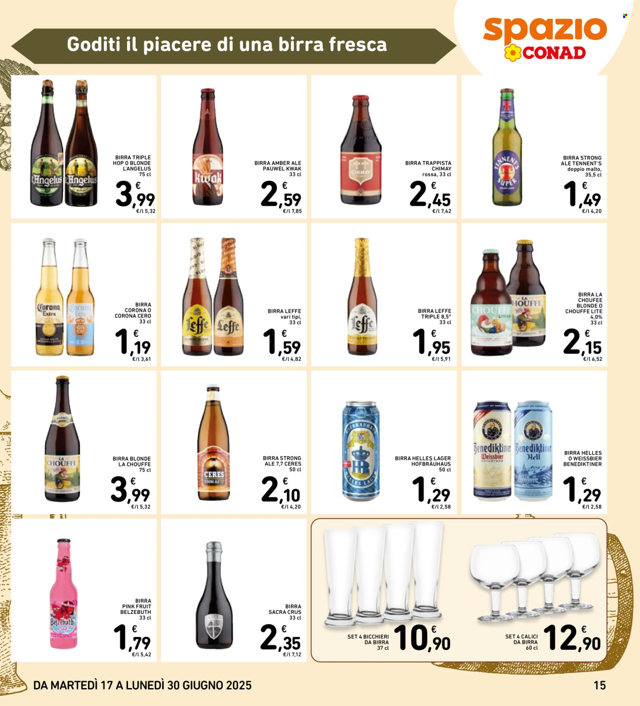 Volantino Spazio Conad - 17/6/2025 - 30/6/2025. Pagina 15