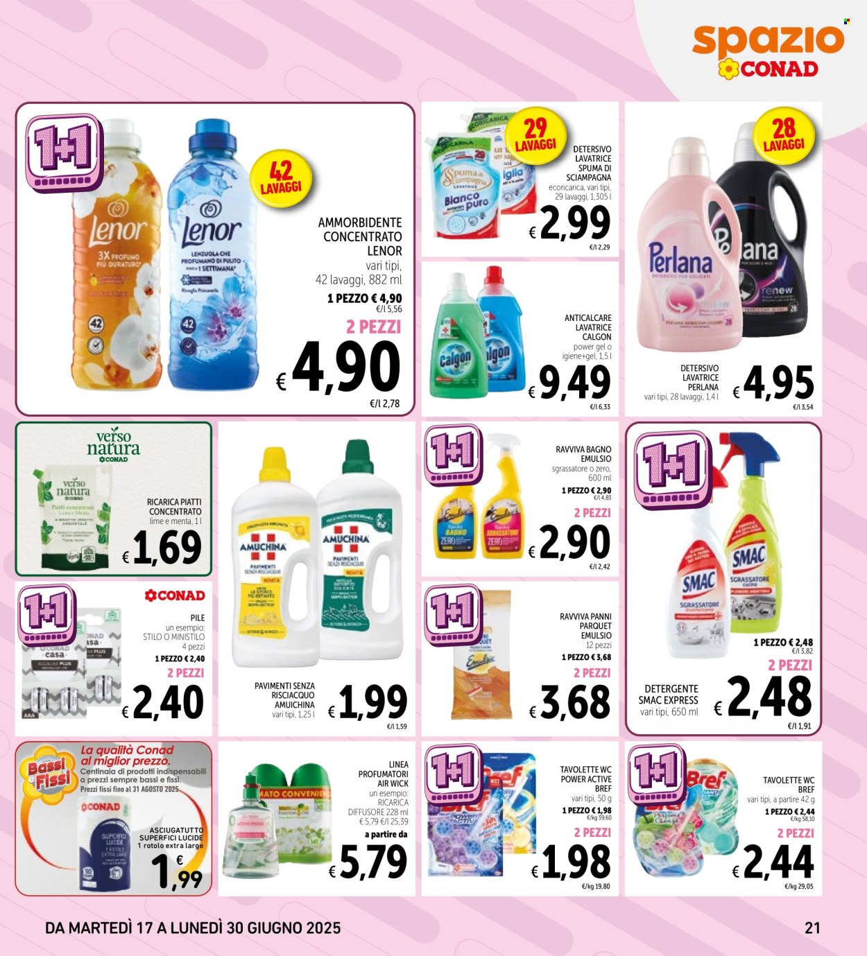 Volantino Spazio Conad - 17/6/2025 - 30/6/2025. Pagina 21