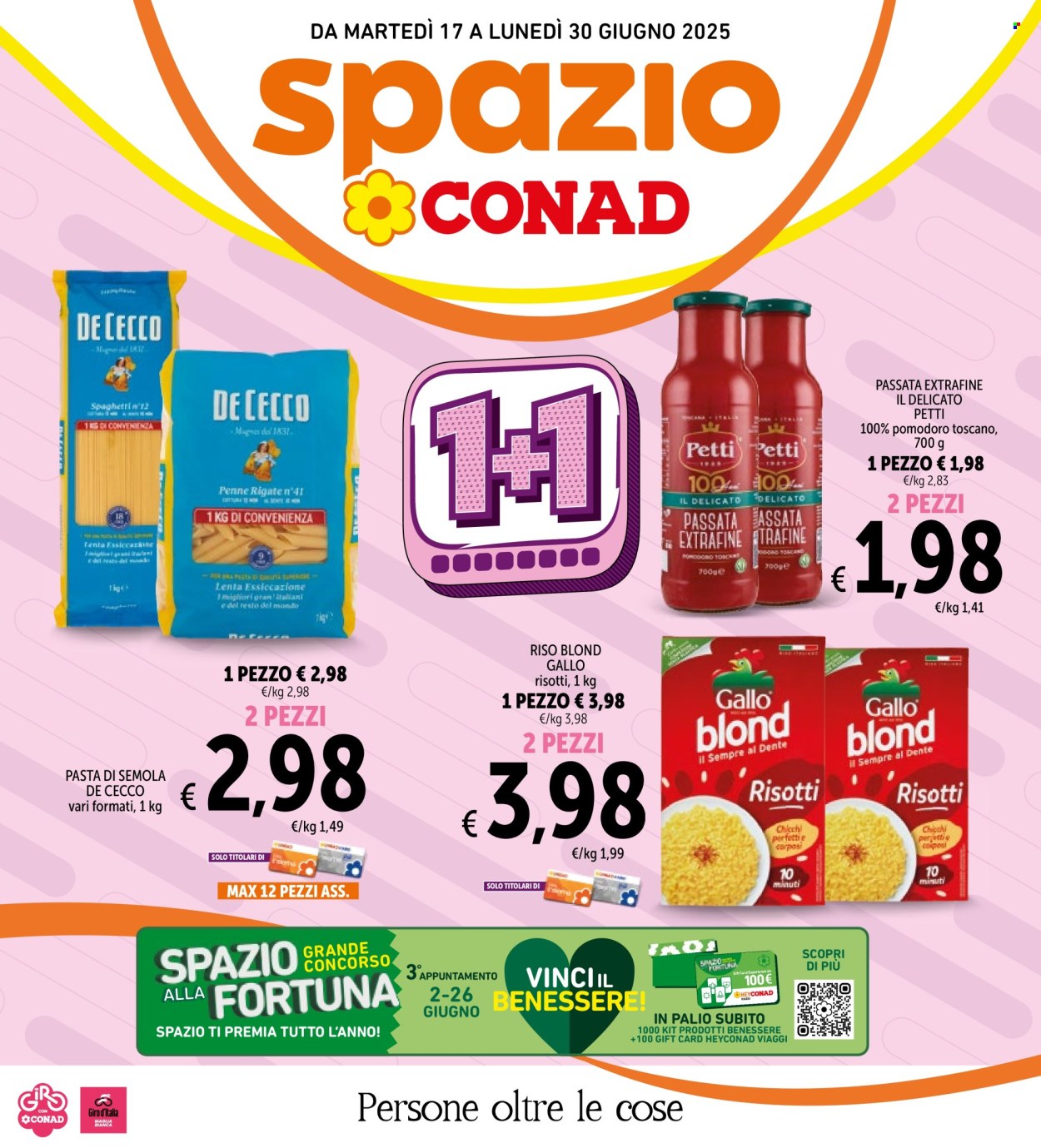 Volantino Spazio Conad - 17/6/2025 - 30/6/2025. Pagina 1