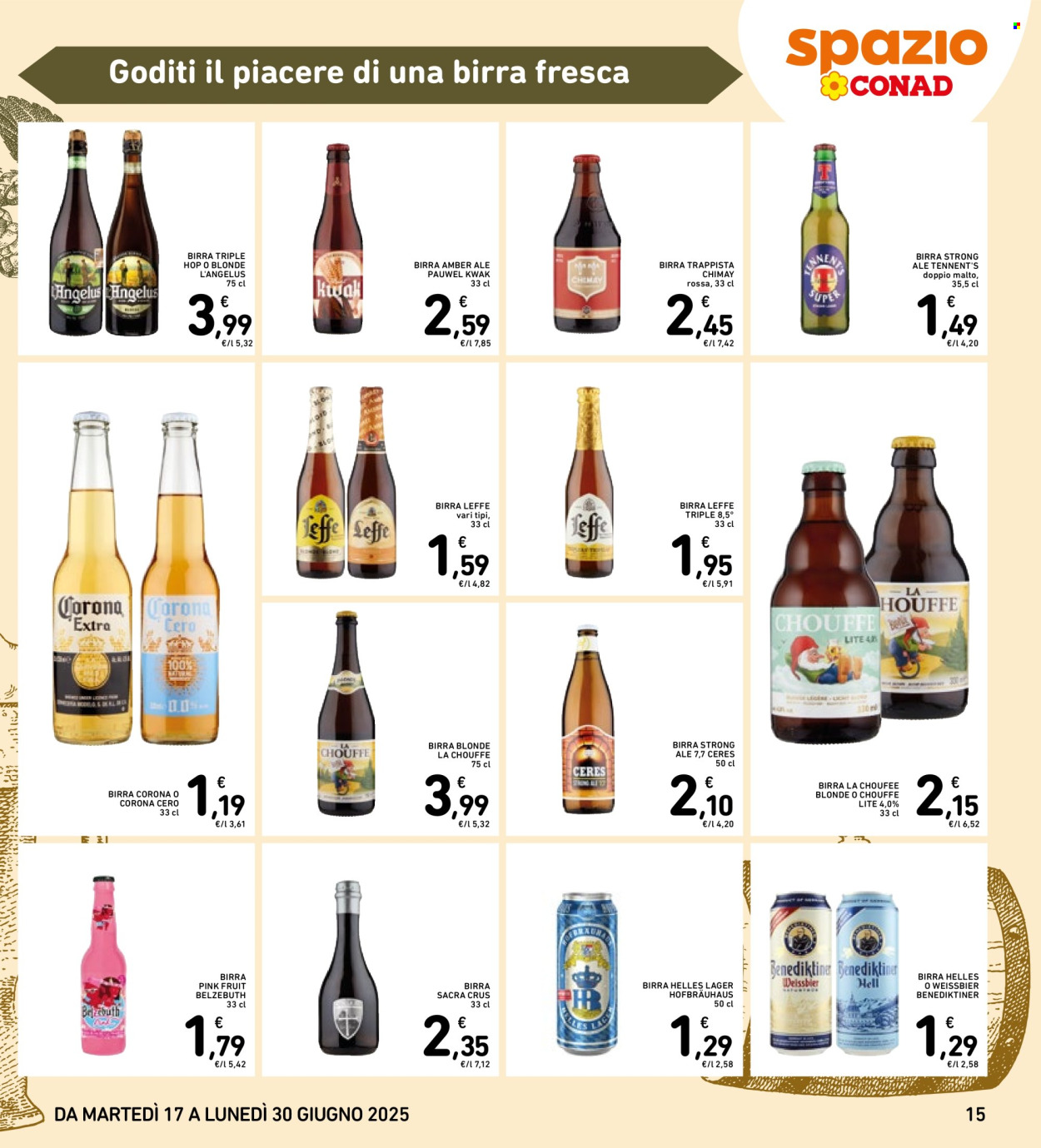 Volantino Spazio Conad - 17/6/2025 - 30/6/2025. Pagina 15