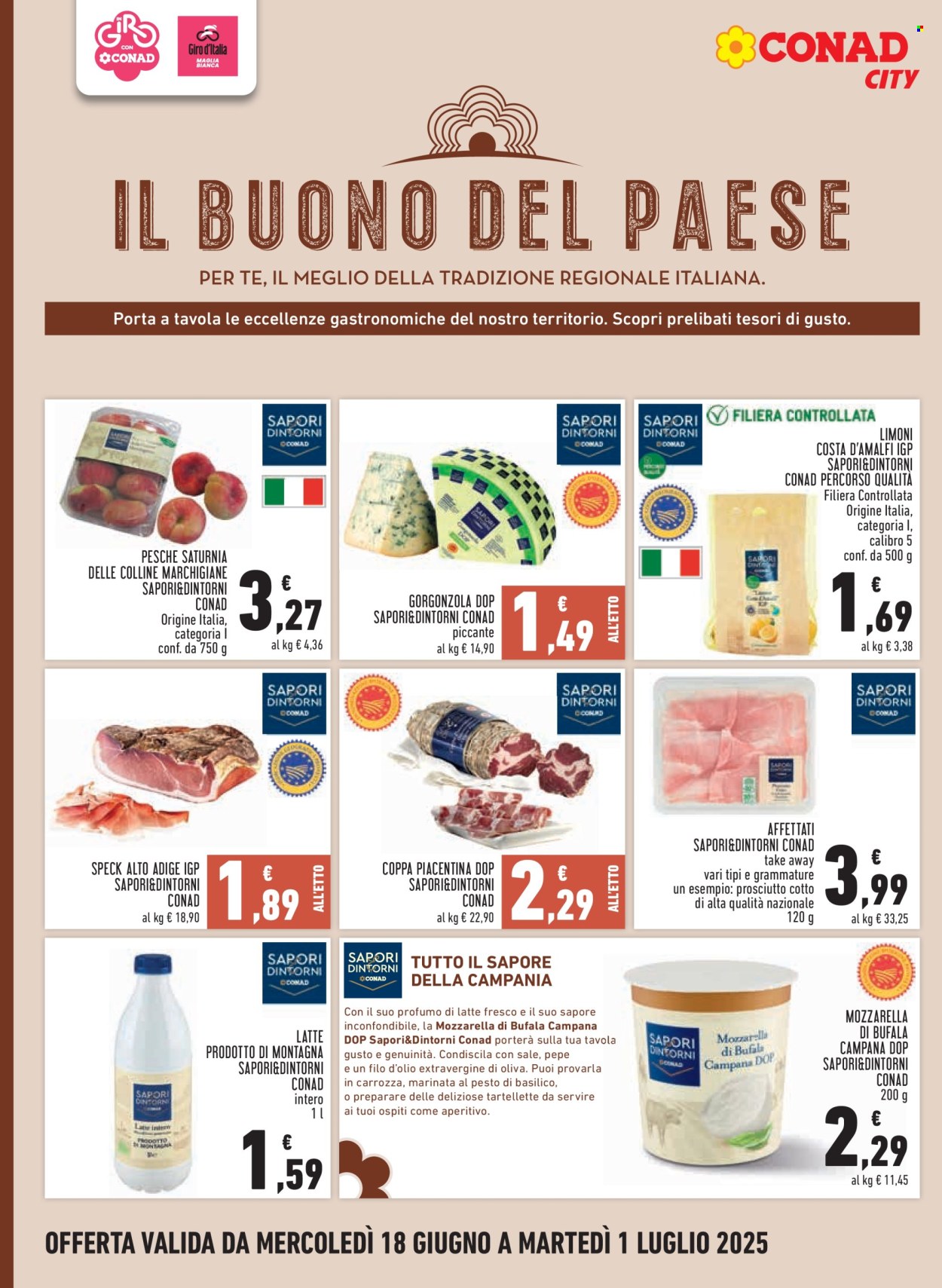 Volantino Conad - 18/6/2025 - 1/7/2025. Pagina 2