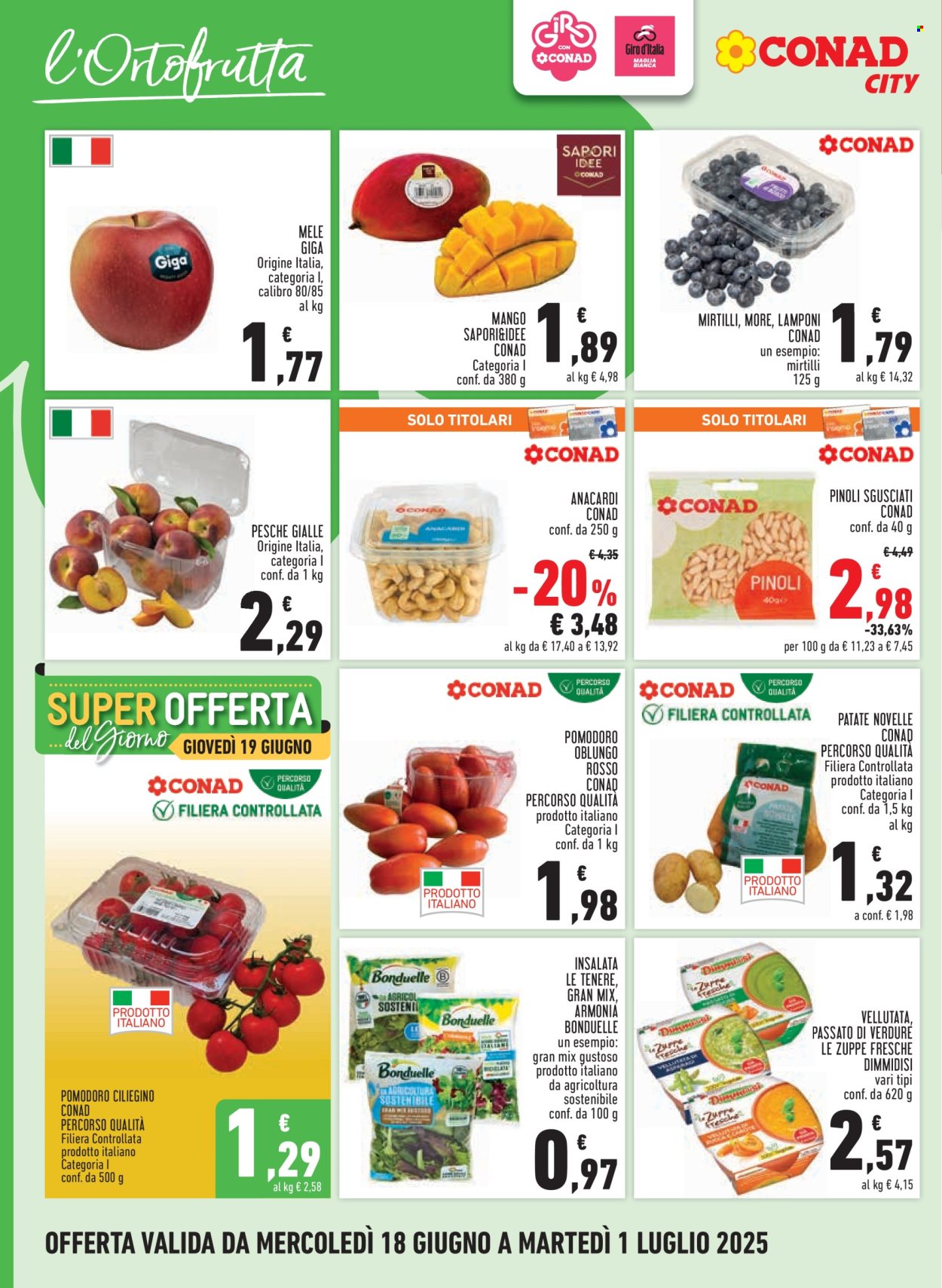 Volantino Conad - 18/6/2025 - 1/7/2025. Pagina 4